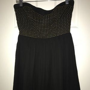 Forever 21 Black Studded Dress